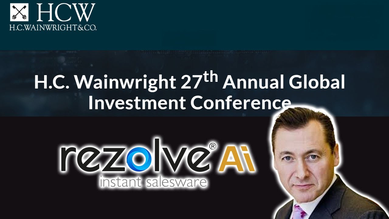 Resolve AI CEO at HC Wainwright: Game-Changing AI for Retail & E-Commerce 🚀