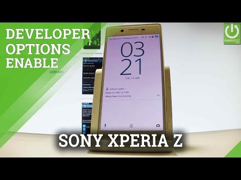 Developer Options in SONY Xperia X - Enable USB Debugging