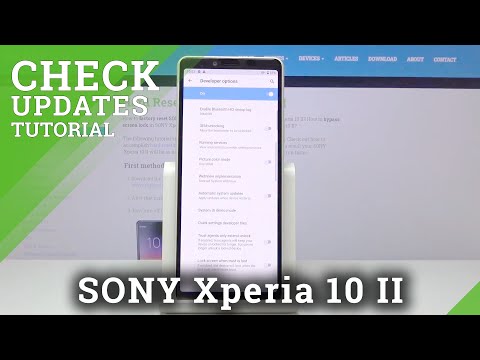 How to Enable Automatic System Updates in SONY Xperia 10 II – Auto System Updates