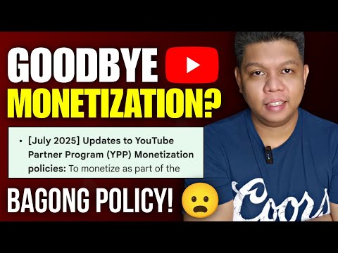 BAGONG UPDATE SA MONETIZATION POLICY NG YOUTUBE | DJMA YOUTUBE TIPS