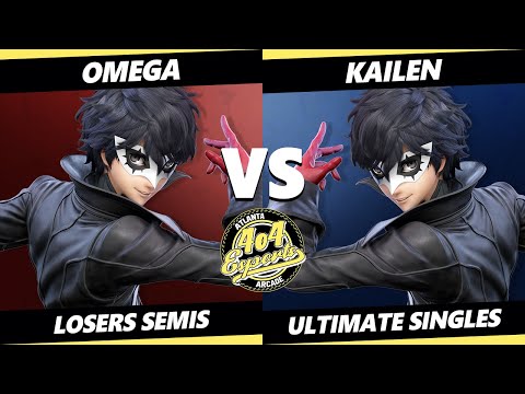 4o4 Smash Night 30 Losers Semis - omega (Joker) Vs. Kailen (Joker) SSBU Ultimate Tournament