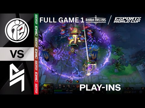 FULL GAME 1 BLACKLIST vs G2 IG   Riyadh Masters x EWC 2024   ENG   DOTA 2