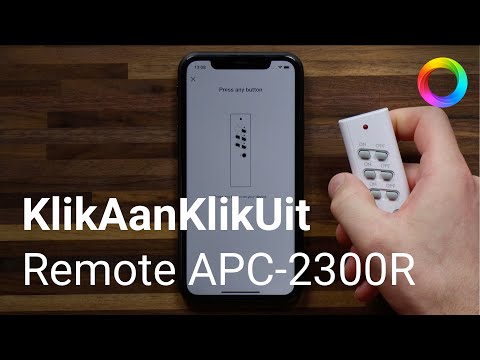 KlikAaanKlikUit (Trust) Remote APC3-2300R | Homey Quick Connect