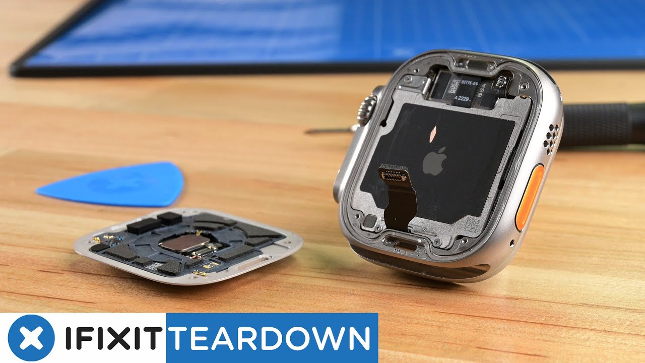 Apple Watch Ultra : La montre connectée facilement démontable ?