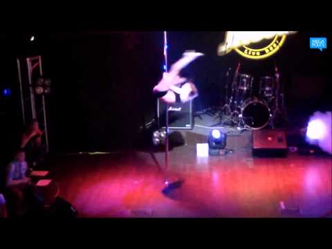 Helicopter/Windmill Pole Trick - Tatiana Kurochkina  Курочкина Татьяна