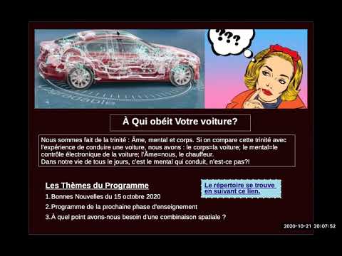 2020 10 21 PM Public Teaching in French - Enseignements publics en français