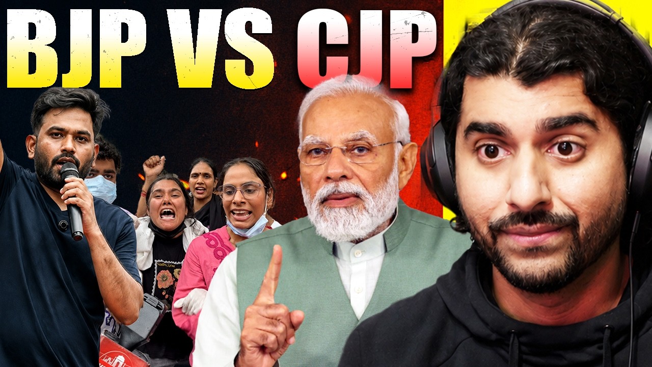 CJP protest vs BJP and Delhi police