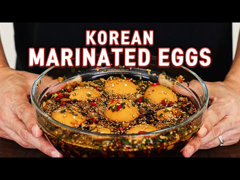 These Super Addictive Korean Marinated Eggs Will Change Your LIFE! l Mayak Eggs