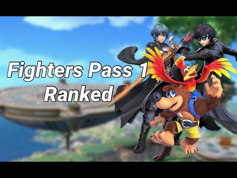 Super Smash Bros Ultimate DLC Fighters Pass Ranked Worst to Best!!!