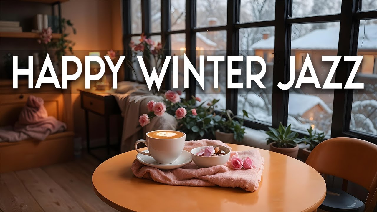 Happy Winter Jazz☕ Music and February Bossa Nova instrumental for Working & Studying