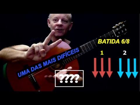 BATIDA 6/8 A BATIDA MAIS GOSTOSA E  PROCURADA NO VIOLÃO  - APRENDA EM UMA LIGUAGEM UNICA