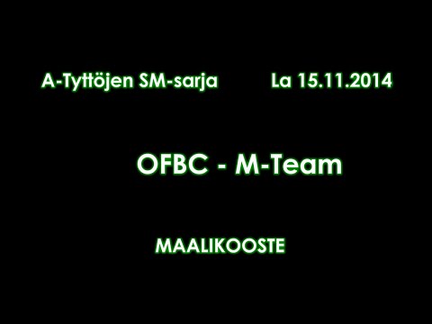 Maalikooste: OFBC - M-Team (15.11.2014)