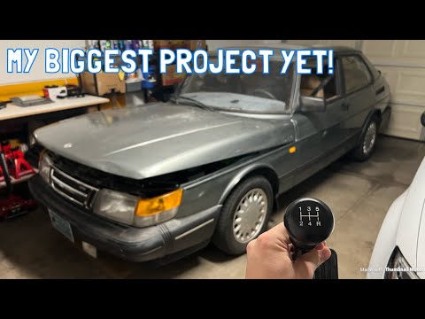I'm Manual Swapping My Saab 900 Turbo!