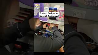 Trained scalper vs. normal customers!😧 📹:@mrsolodolo721 #pokemon #pokemoncommunity #pokemontcg