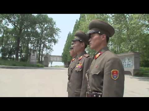 North korea documentary: Demilitarized zone soldiers slowmotion 4 North Korea DMZ