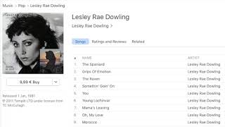 LESLEY RAE DOWLING - THE SPANIARD