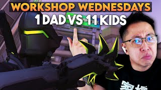 KarQ and Flats revisit 1 DAD vs 11 KIDS custom gamemode in Overwatch 2