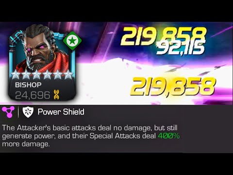 Rank 5 Bishop On Power Shield Is So Silly