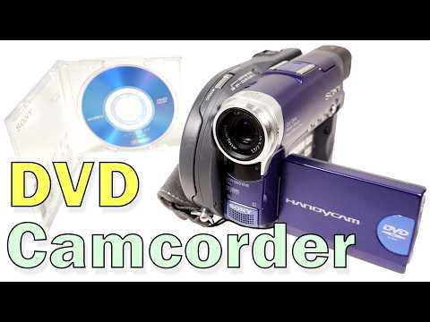 How To Use DVD Camcorder Sony Handycam