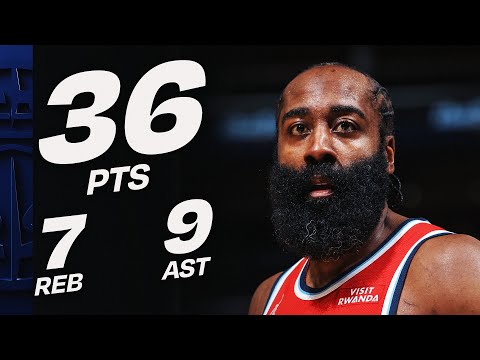 James Harden drops 36 POINTS vs Wizards | January 19, 2026