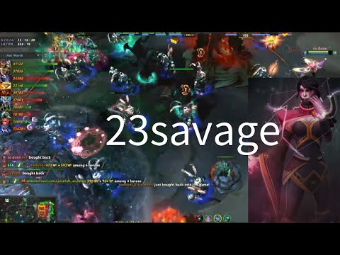comeback - 23savage Templar Assassin vs MK, DW, Alchemist, Dawnbreaker, Rubick - dota2