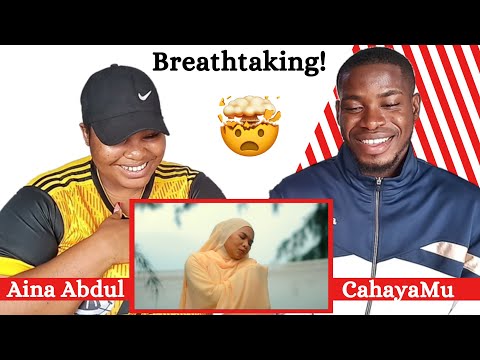 OUR FIRST TIME HEARING Aina Abdul - CahayaMu | Official MV REACTION