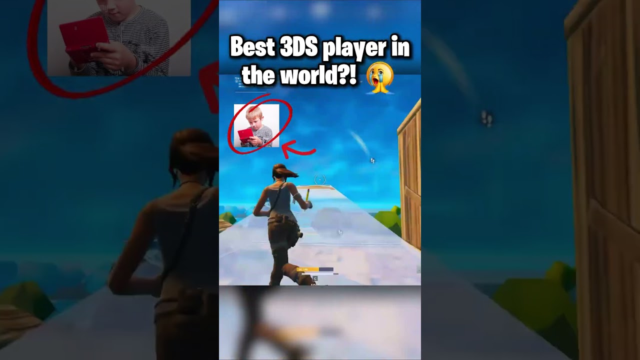 Best 3DS player in the world?!?😭✌️ #fortnite #fortniteclips #gaming