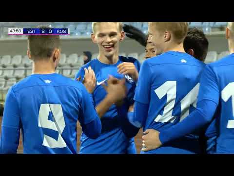 U21 EM valikmäng: Eesti - Kosovo 3:1 (15.10.2024)