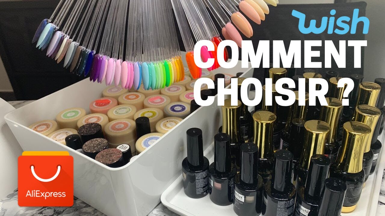 Quelle marque ALIEXPRESS choisir en vernis semi-permanent 