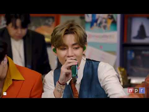 BTS - Save Me @NPR music (BTS Tiny Desk Home concert 2020)