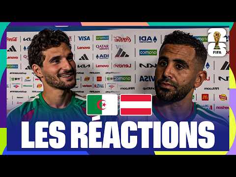 Suisse, humilité et ferveur populaire... AOUAR et MAHREZ réagissent à la qualification de l'ALGÉRIE