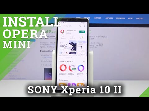 How to Download Application in Sony Xperia 10 II - Install Application from Play Store