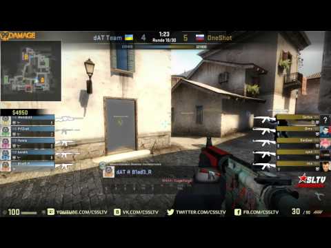 oneshot vs. dAT Team | Gruppe A, SLTV StarSeries XI | (de_inferno)
