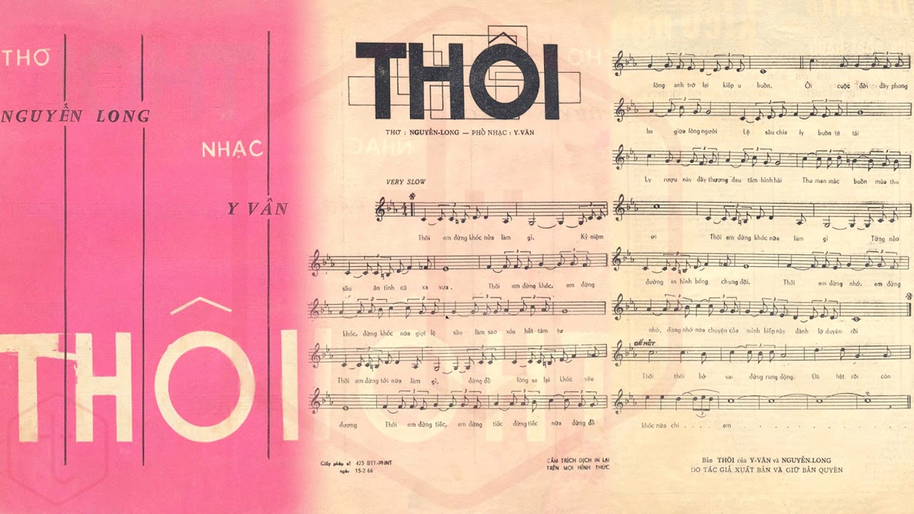 Tờ Nhạc Xưa Trước 1975