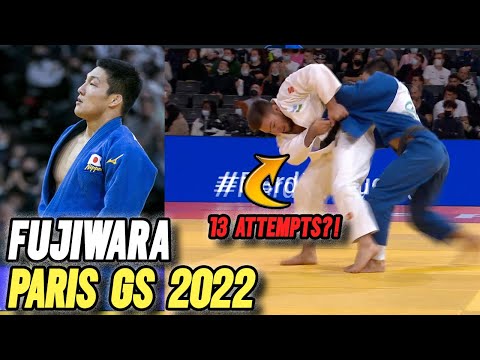 Judo Paris GS 2022 - Fujiwara Sotaro Highlights - 藤原　崇太郎