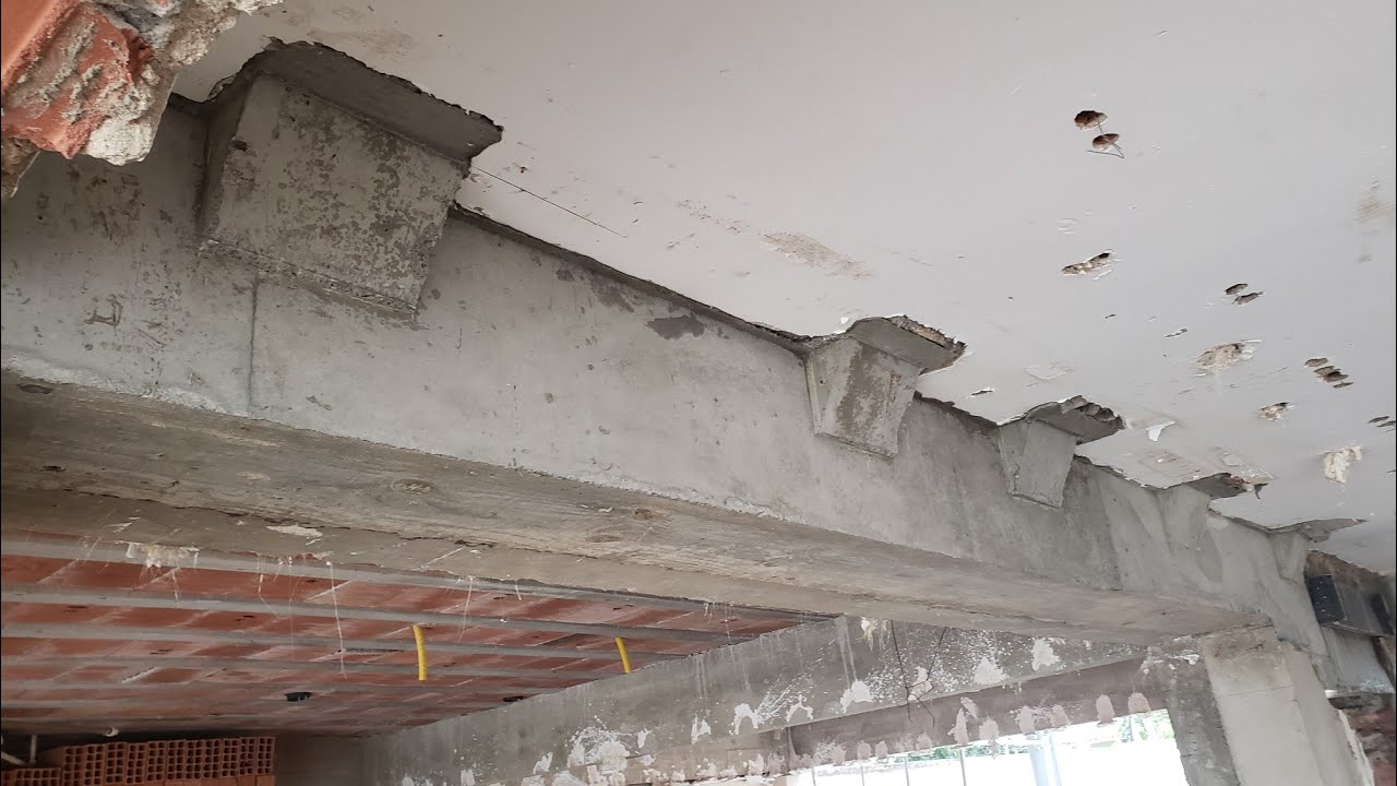 grauteamento de viga estrutural  parte 3/3