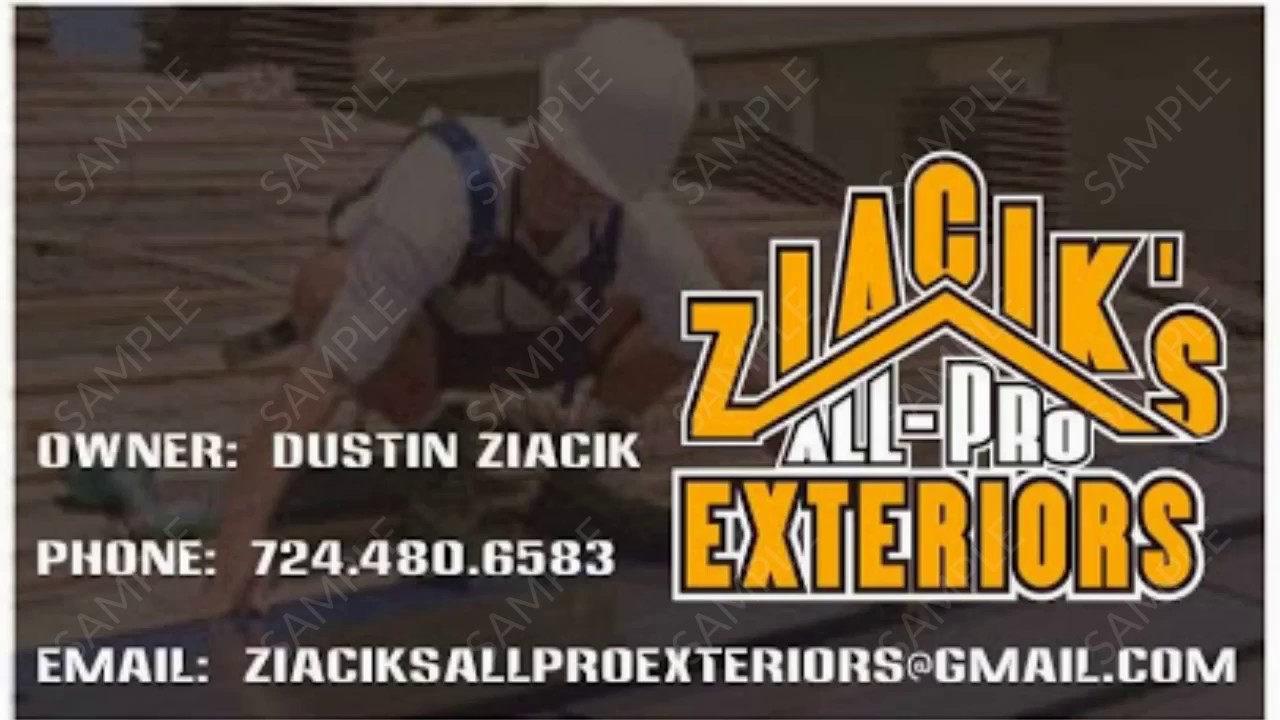Butler Contractors - Ziacik's All-Pro Exteriors