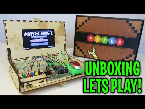 KhanFlicks - Unboxing & Let's Play : PIPER - MINECRAFT Computer Kit STEM (FULL REVIEW!)