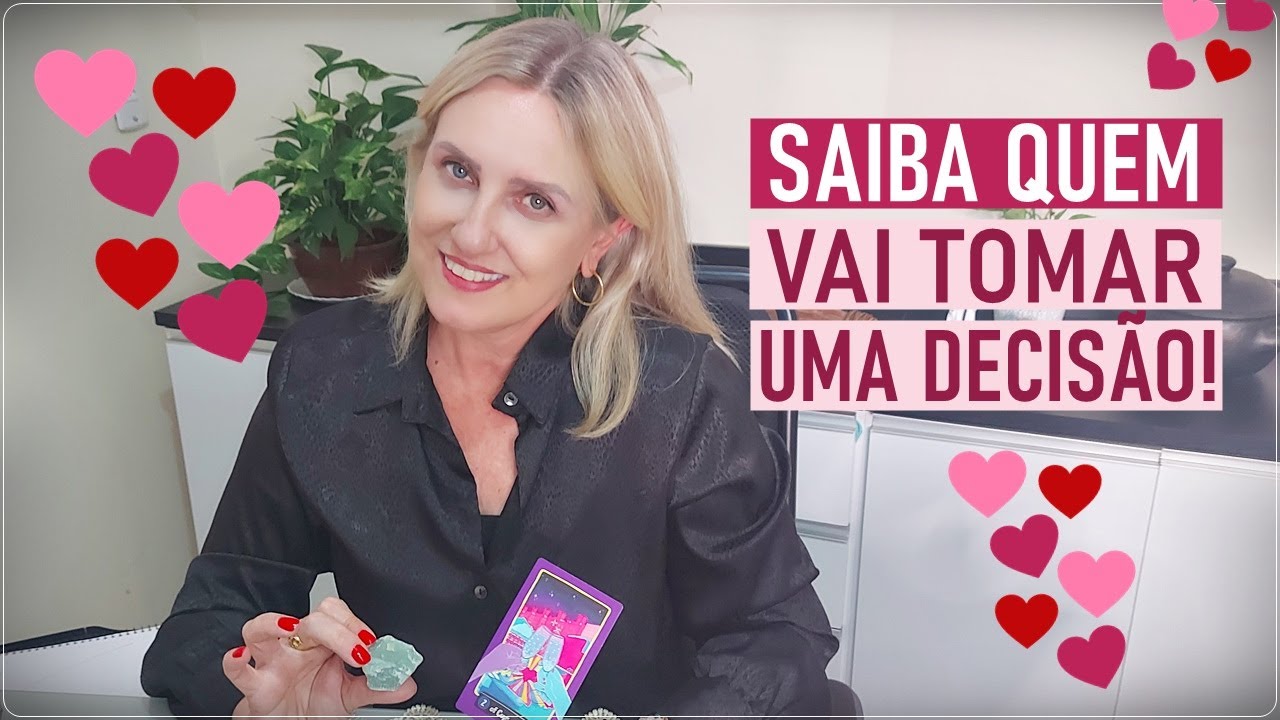 🔮 Alguém Vai TOMAR UMA DECISÃO Envolvendo Seu Nome! SAIBA QUEM!