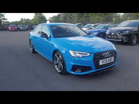 Audi 2019 A4 2.0 TDI 40 Black Edition S Tronic quattro (s/s) 4dr