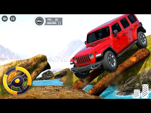 Offroad SUV Driving Simulator - Adventure 4x4 Drive Jeep Mountain Climb - Android GamePlay