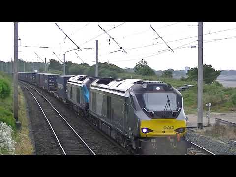 DRS Intermodal Freight DRS 68013+TPE 68029 4S44 Hest Bank 15062020