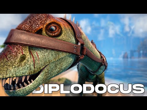 HOW TO TAME A DIPLODOCUS & ALL ITS SKILLS (PC, PS & XBOX) - ARK
