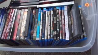 50 Cent Blu-Rays DVDs CDs Hull Pottery Flea Market Garage Yard Estate Sale Finds Pick-Ups 7/28/17
