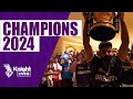 Shreyas Iyer and team celebrating the win in Final | #KnightsTV | TATA IPL 2024