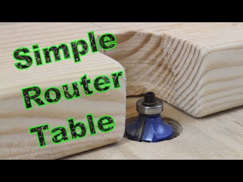 DIY Simple Router Table Video