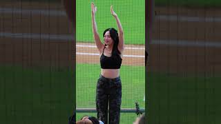 FubongAngels練習生雅惟 劉俊豪應援 #cheerleader #富邦悍將 #富邦悍將啦啦隊 #台湾チア