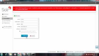 Apache Solr 6 Create Cores,Delete Core,command way and Admin console