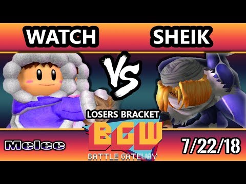 BGW21 SSBM - Watch (Ice Climbers) Vs. Sheik (Sheik) Smash Melee Losers Bracket
