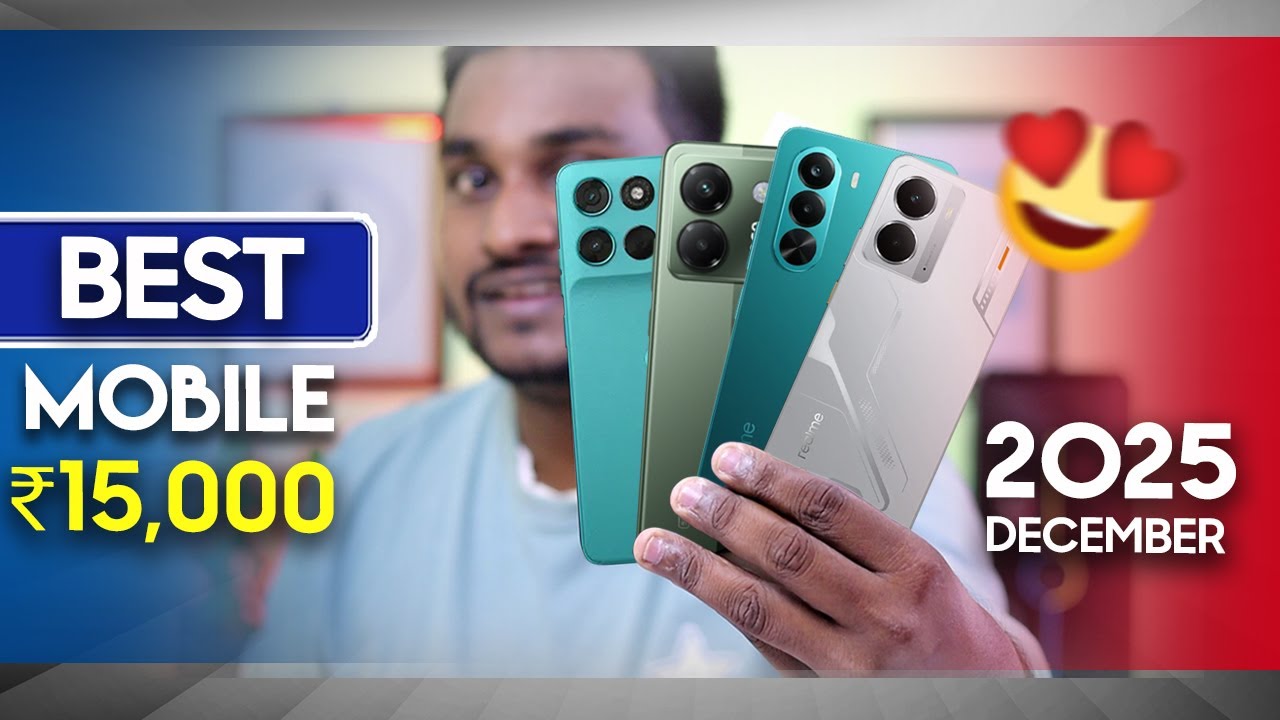 Best 5G Smartphones Under ₹15,000🔥Dec 2025✅